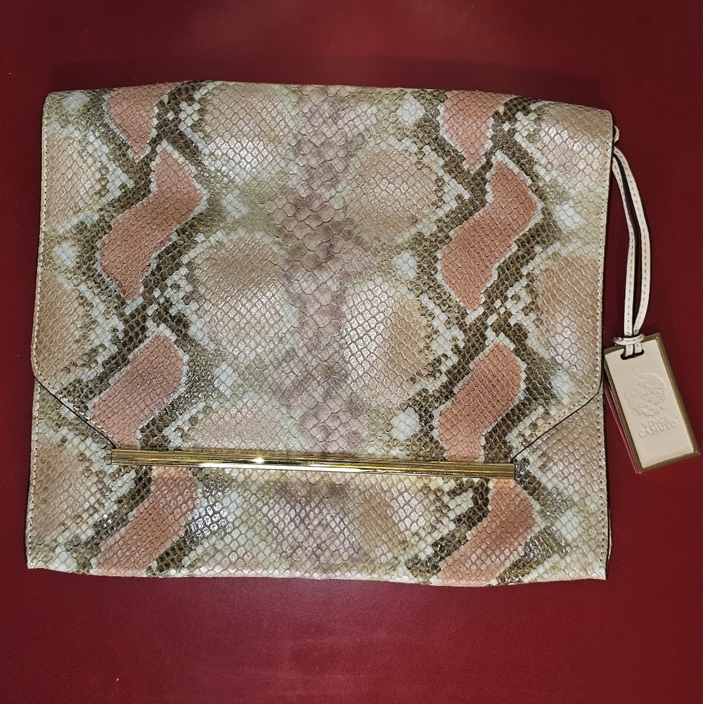 Snakeskin Pattern Clutch
